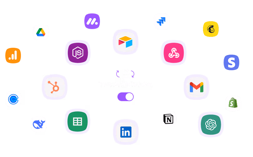 Latenode White Label - Turn on integrations
