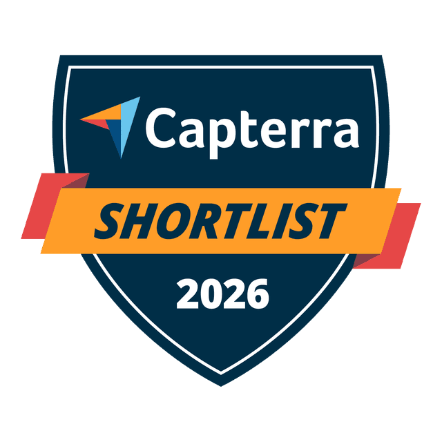 Capterra Shortlist badge