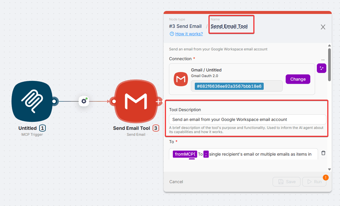 Create and run MCP server workflows preview