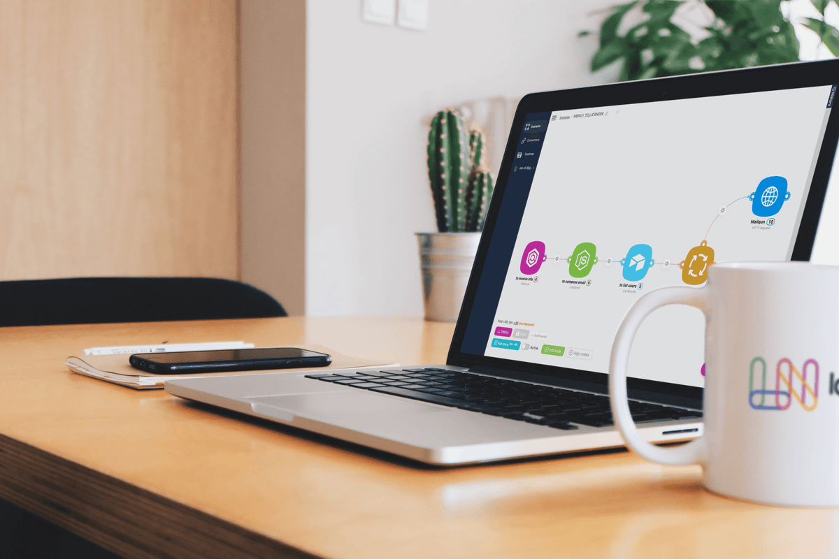 Latenode automation dashboard