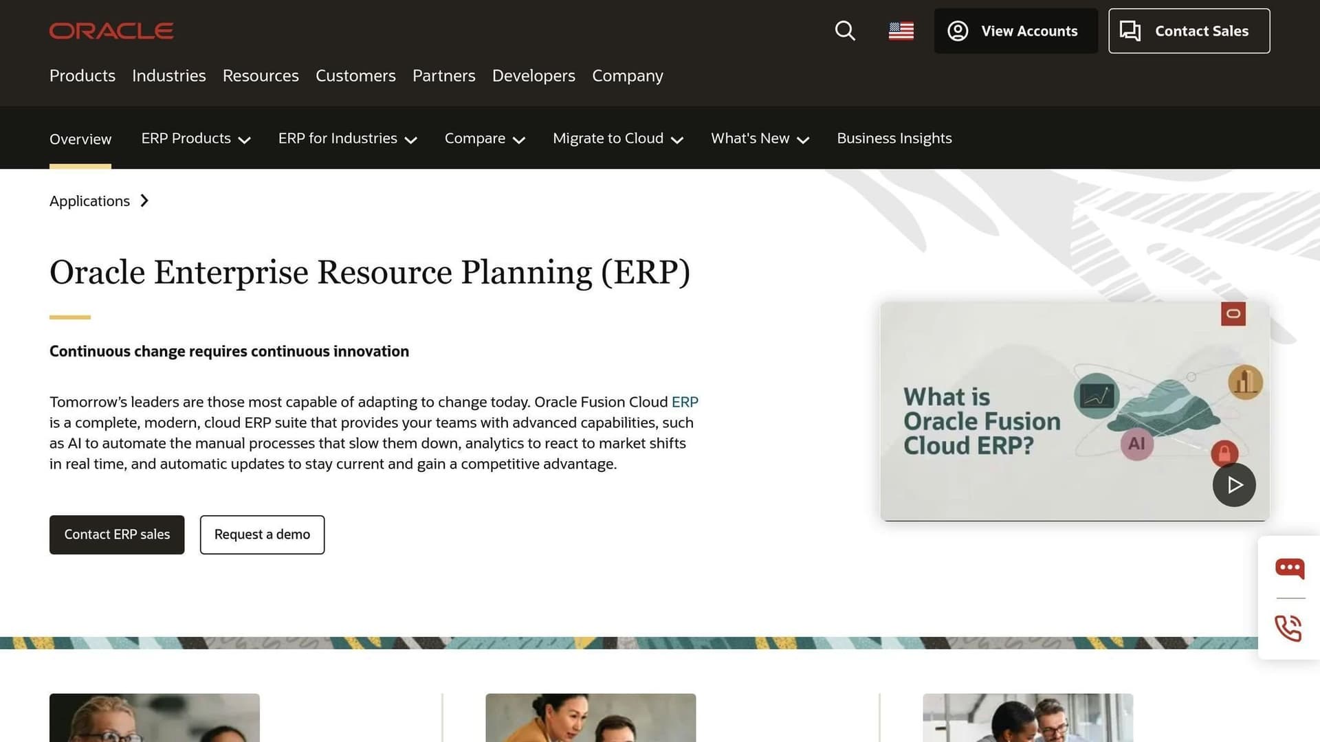 Oracle Fusion Cloud ERP