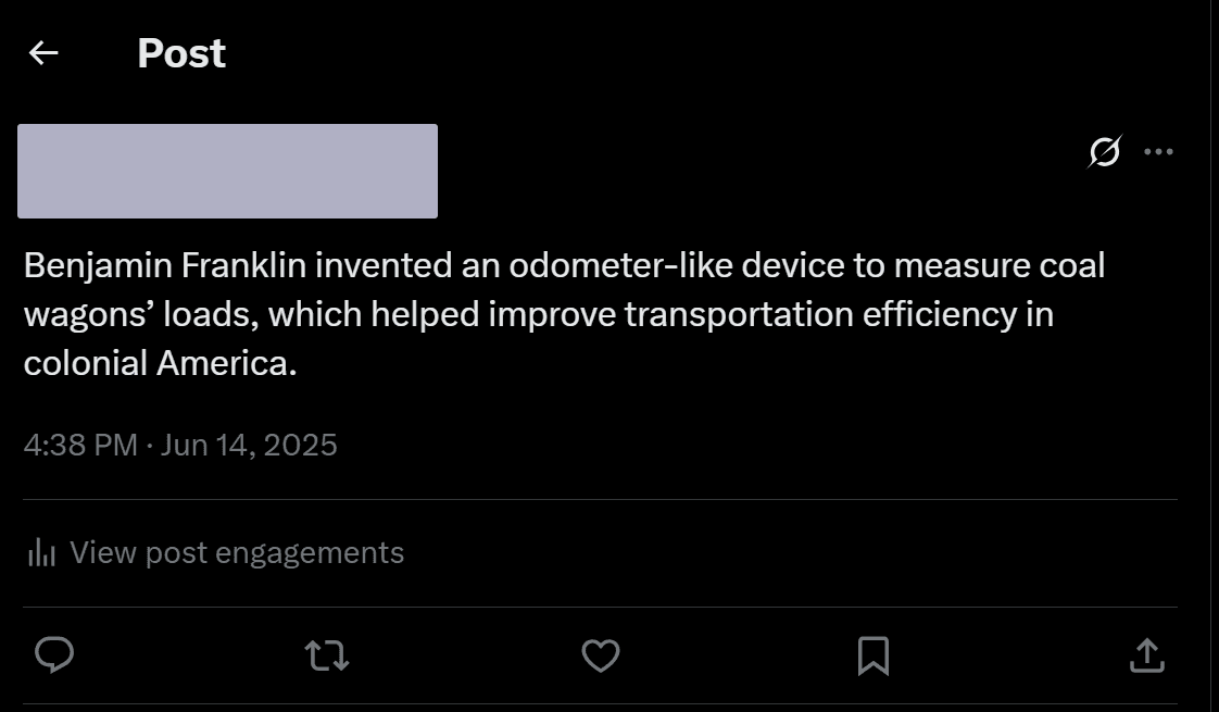 An X/Twitter post generated by ChatGPT and Posted by X/Twitter integration in the Twitter Automation scenario