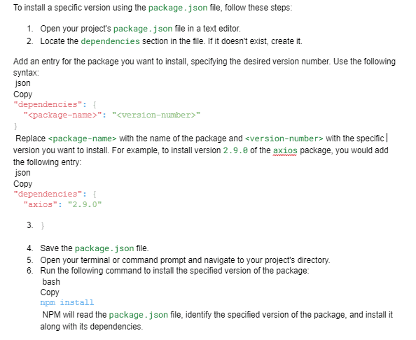 How To Install A Specific Version of Node.js Package - Latenode Blog