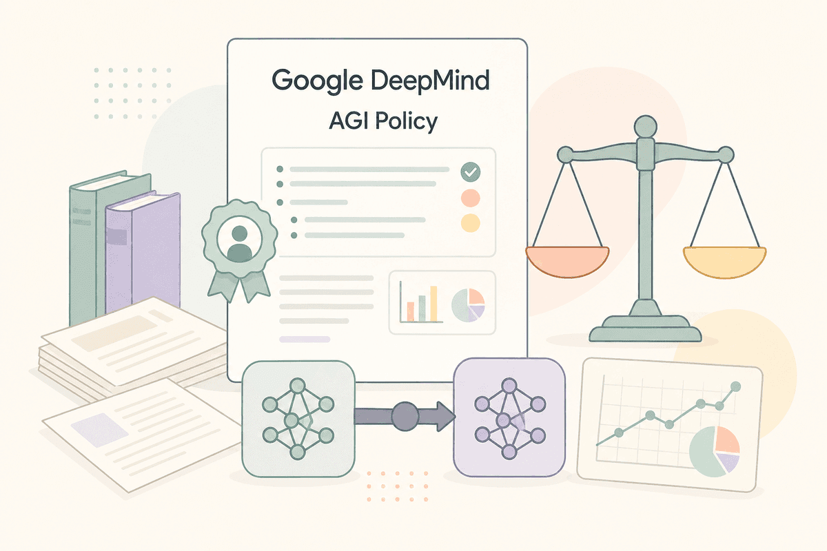Investigación de DeepMind sobre políticas y pruebas de AGI