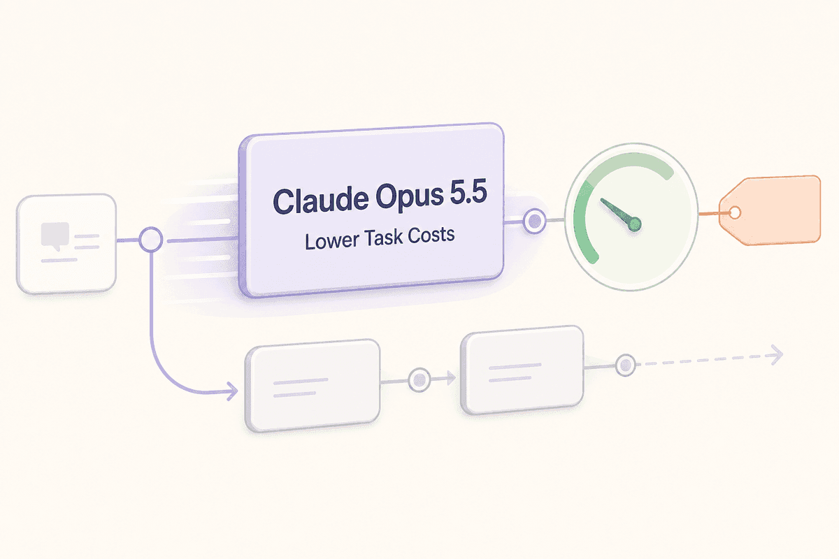 Modelo Claude Opus 5.5 de Anthropic para tareas de agentes