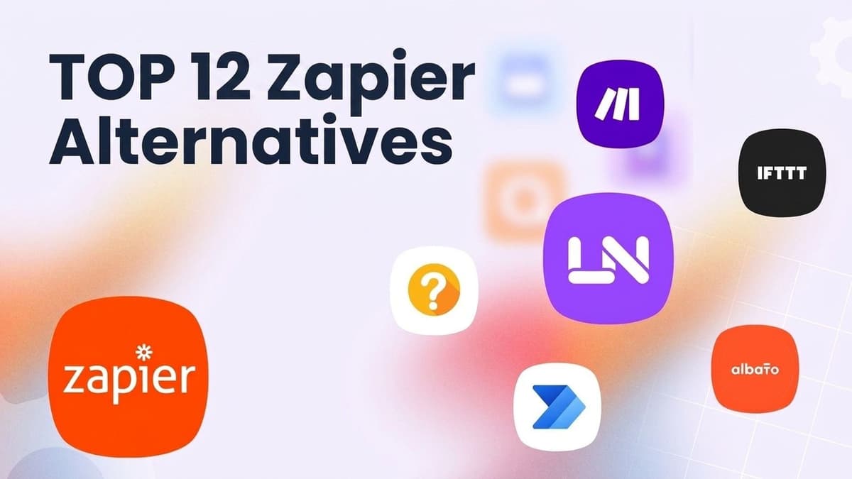 Comparativa de plataformas de automatización como Zapier y Latenode
