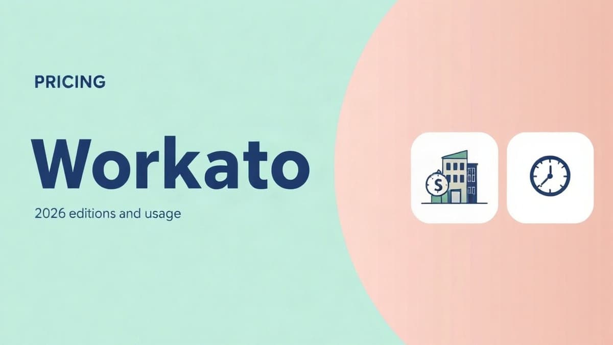 Workato pricing in 2026: editions and usage-based billing