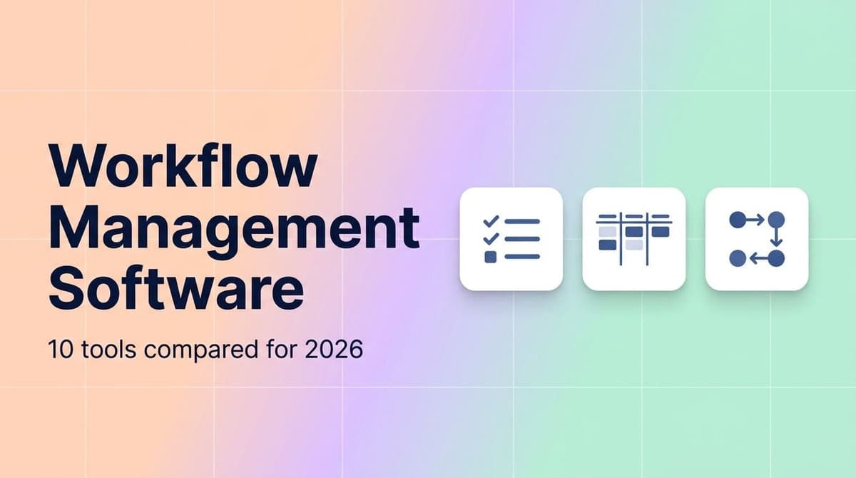 Illustration de cinq outils pour gérer et automatiser les workflows