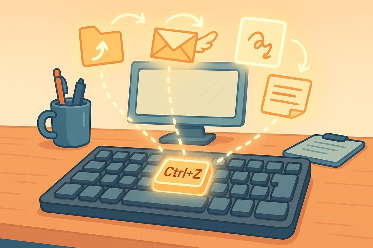 4 curious ways to use the undo shortcut in Windows