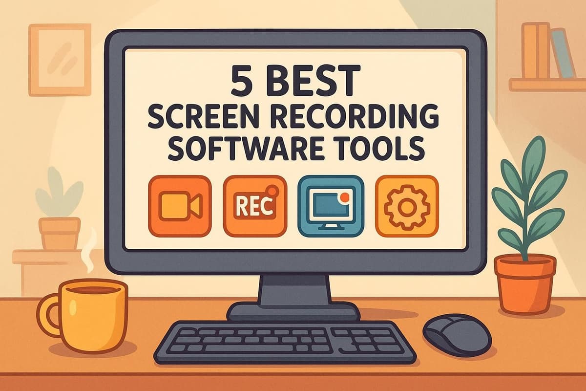 5 Best Screen Recording Software Tools