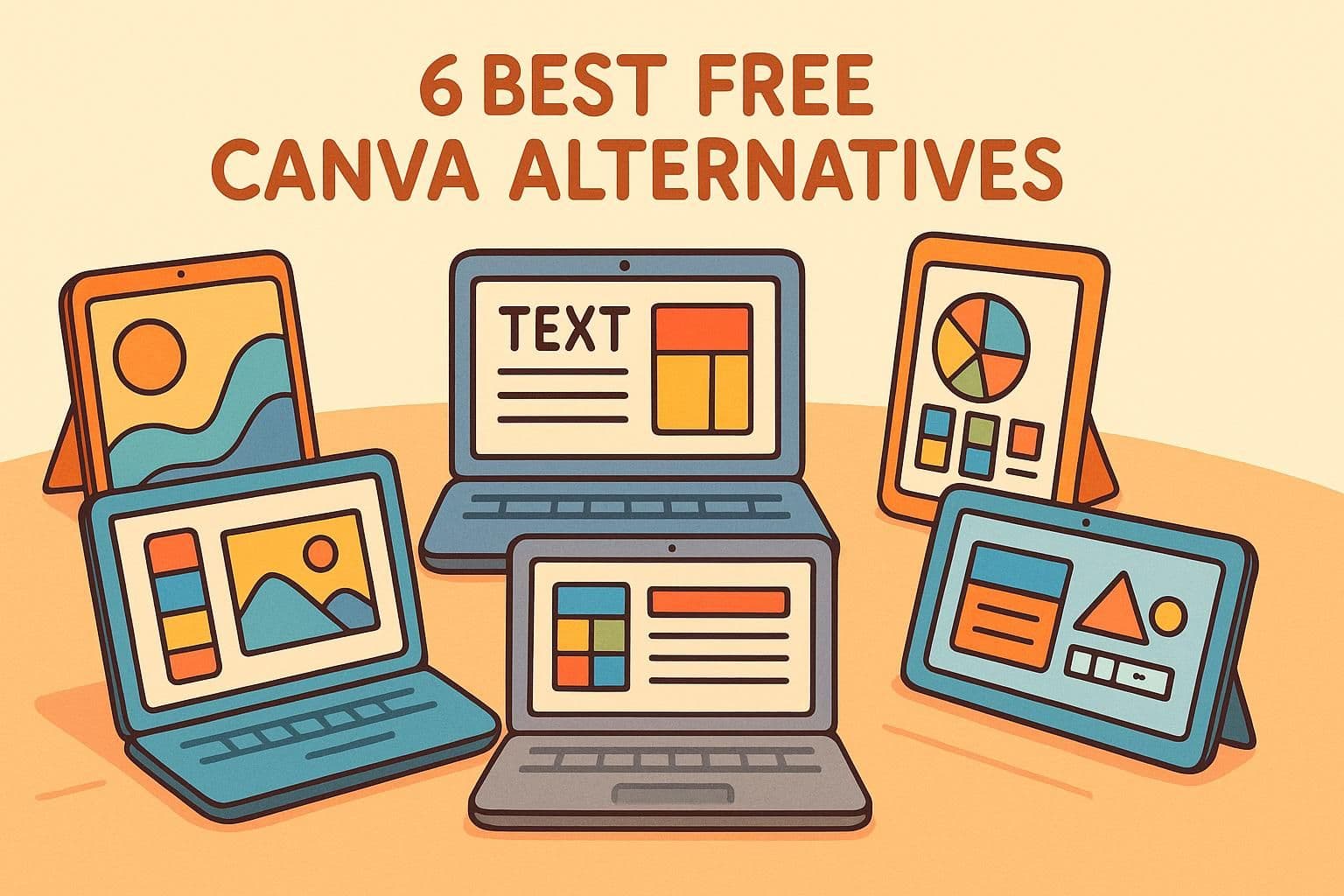 6 melhores alternativas gratuitas ao Canva