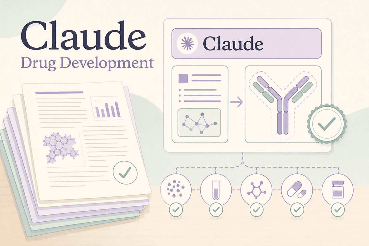 Anthropic says Claude is in six drug R&D programs