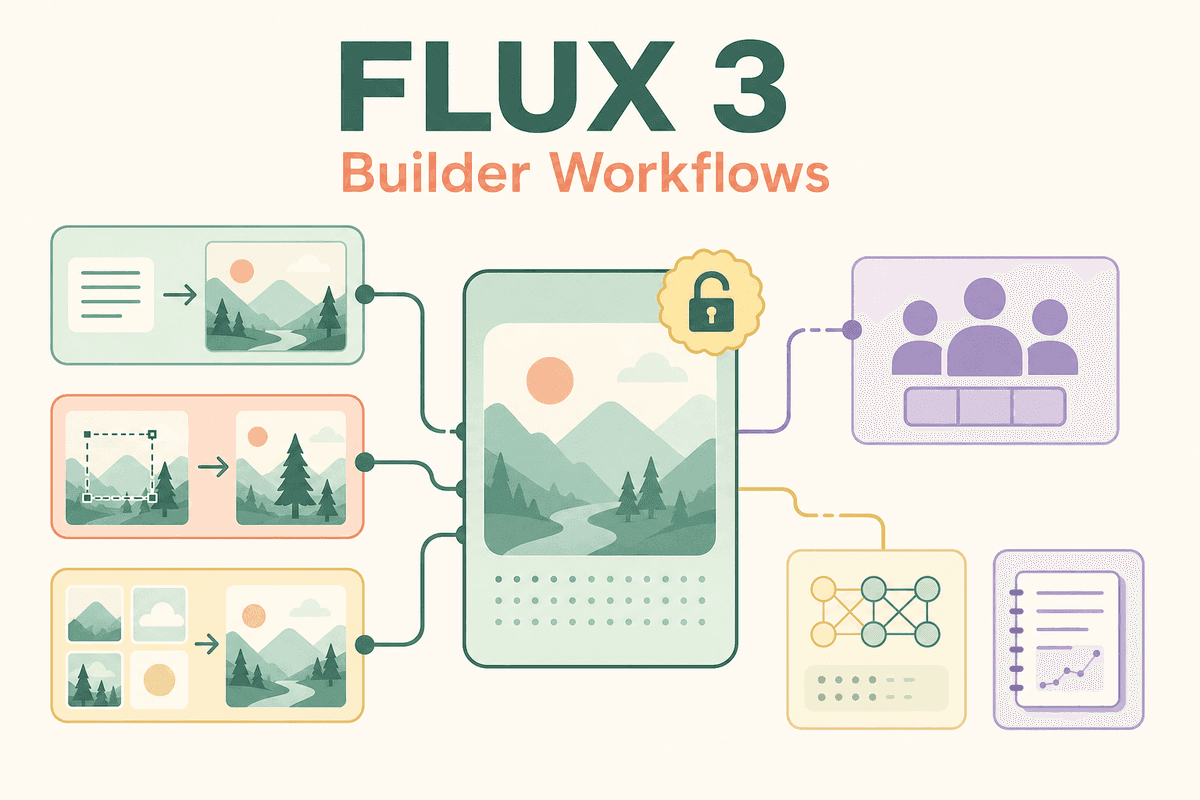 FLUX 3 Image Klein für Bildgenerierung und Bildbearbeitung