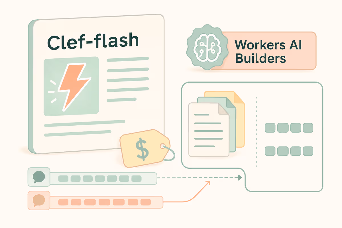 Cloudflare cuts Clef-flash price, trims hosted context to 24K