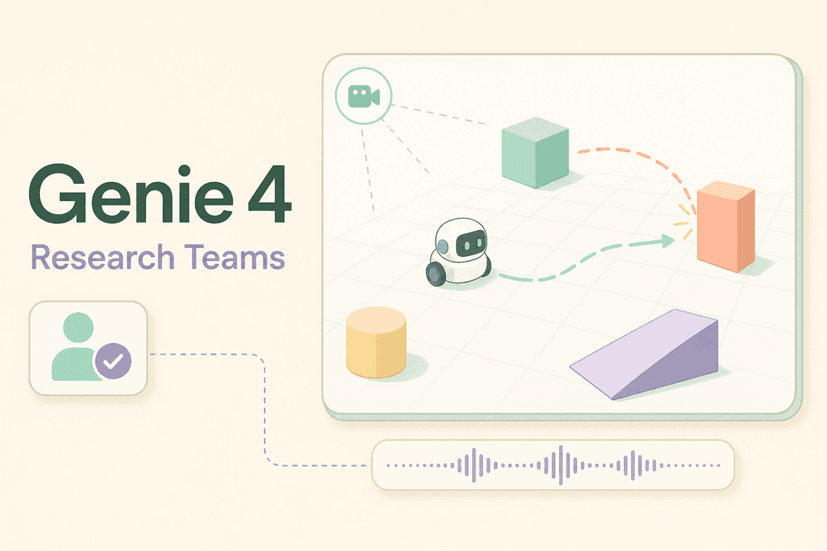 Google DeepMind unveils Genie 4 in research preview