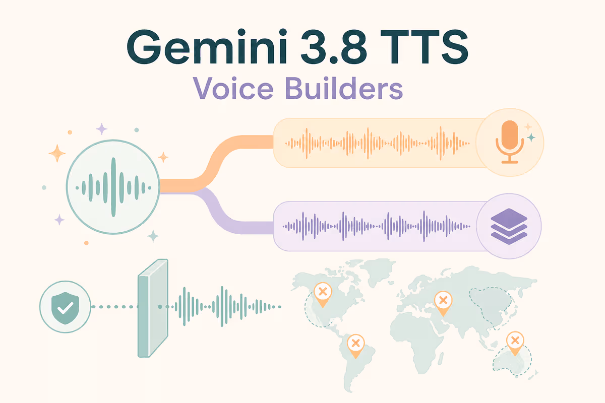 Interfaz de Gemini para generación y clonación de voz con consentimiento