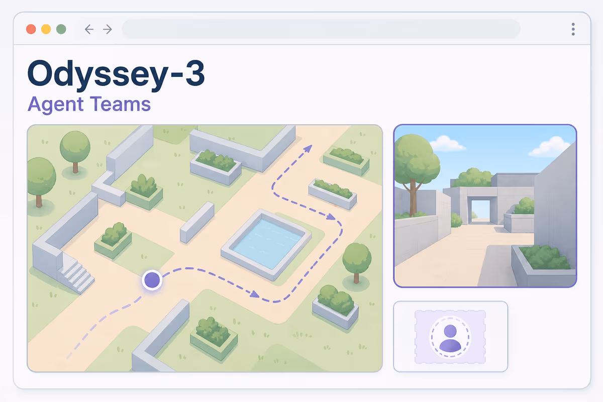 Odyssey launches Odyssey-3 world model with browser preview