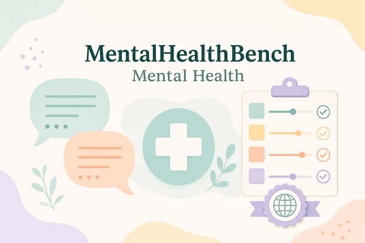 OpenAI releases MentalHealthBench with 1,215 chat prompts