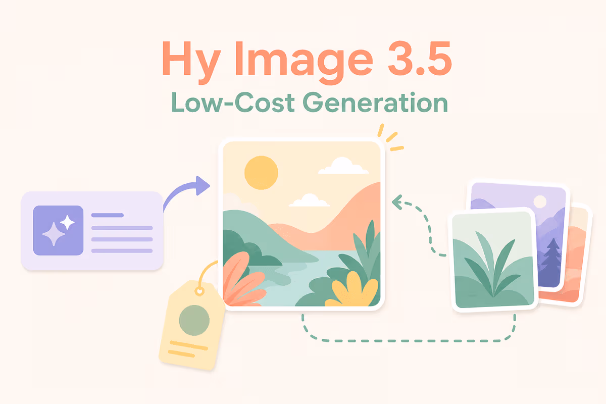 Interfaz de generación de imágenes Hy Image en Tencent Cloud