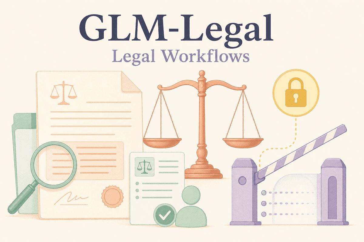 GLM-Legal-Modell mit eingeschränktem API-Zugang
