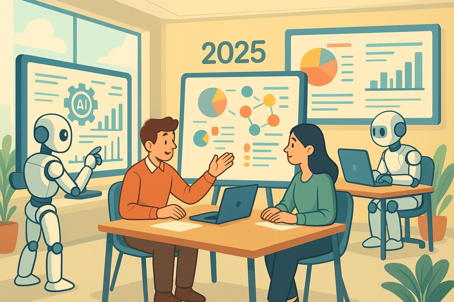 Automação com tecnologia de IA em 2025: Guia estratégico completo + 9 estruturas de implementação