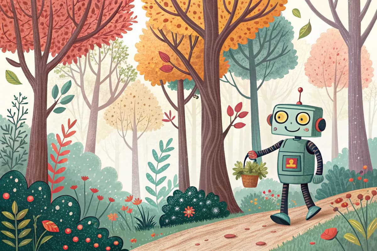 Stylized line art of a person reading a book, symbolizing knowledge and learning.