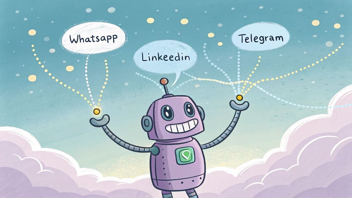 Automate Personal WhatsApp, Telegram & LinkedIn Messaging with Latenode