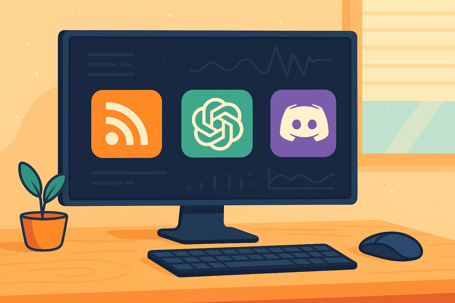 Automate RSS to Discord with AI-Generated Posts and Images