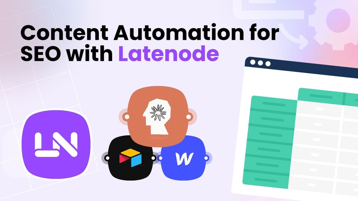 Automated Content generation for your SEO growth with low-code & AI