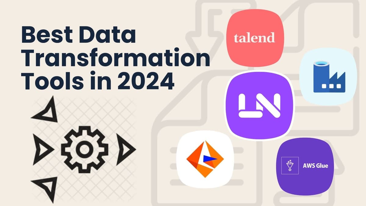 Best Data Transformation Tools in 2024