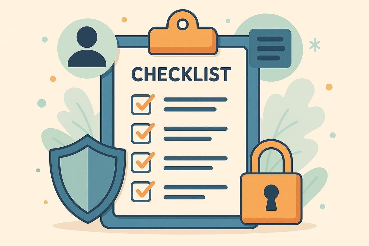 Checklist for Evaluating Anonymization in Automation