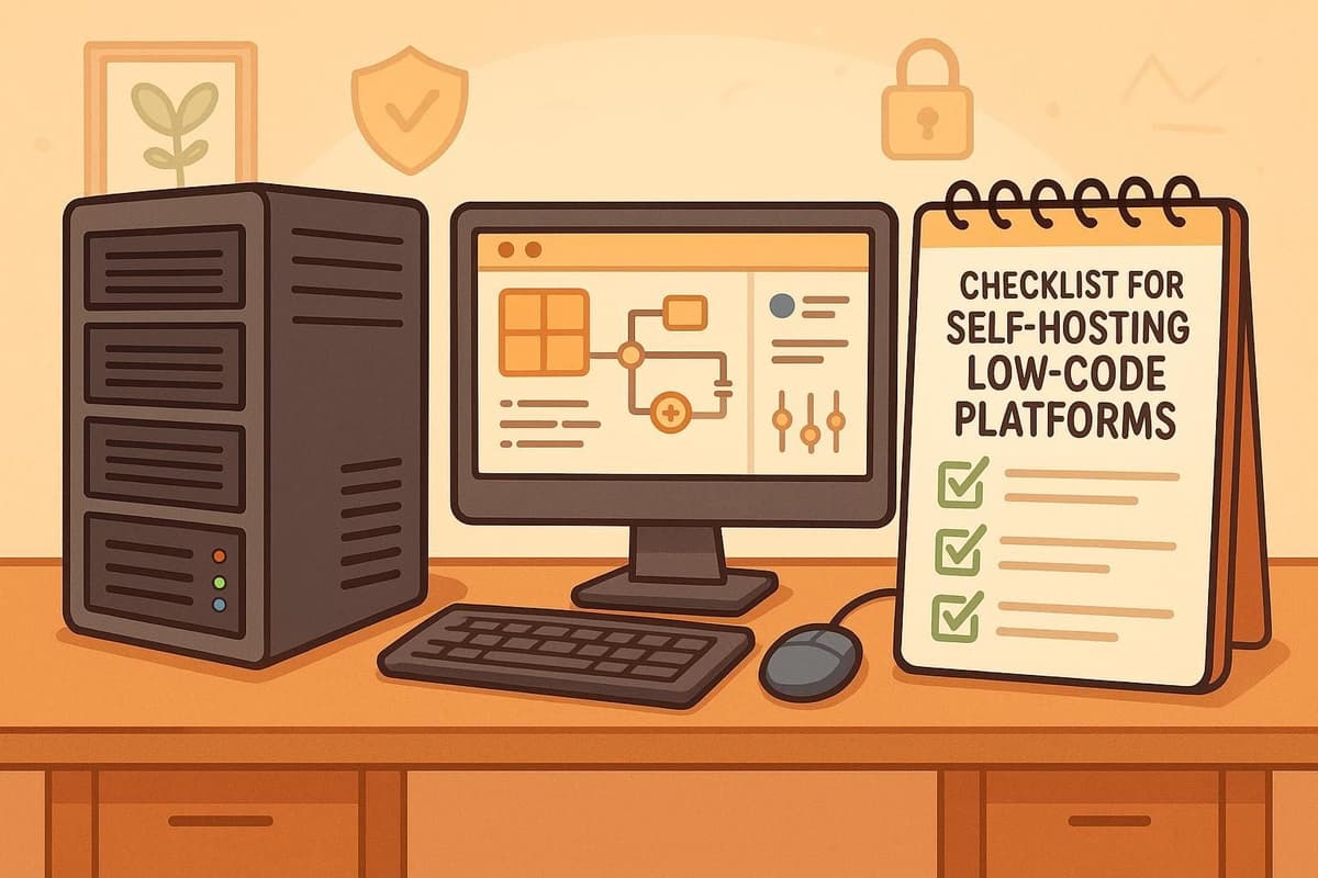 Checklist for Self-Hosting Low-Code Platforms