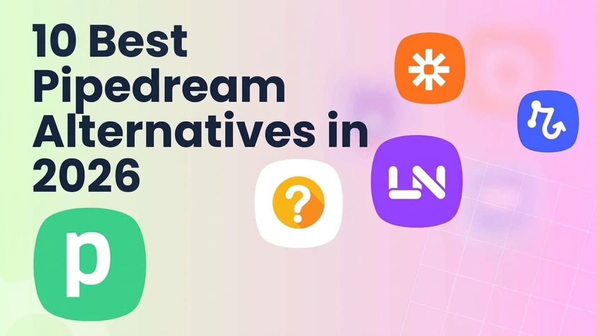Comparatif des principales plateformes d’automatisation alternatives à Pipedream