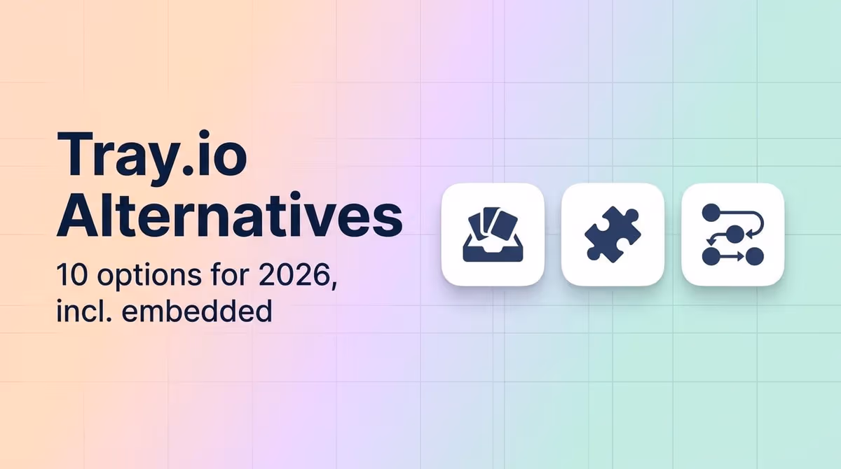 Comparatif visuel des principales alternatives à Tray.io