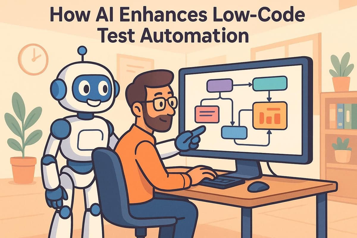 How AI Enhances Low-Code Test Automation