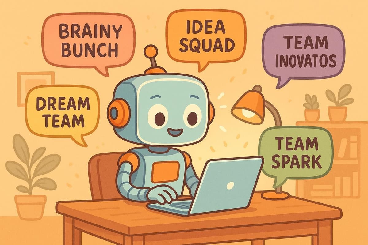 How to Generate Creative Team Names with AI: 7 Best Tools + Step-by-Step Guide 2025