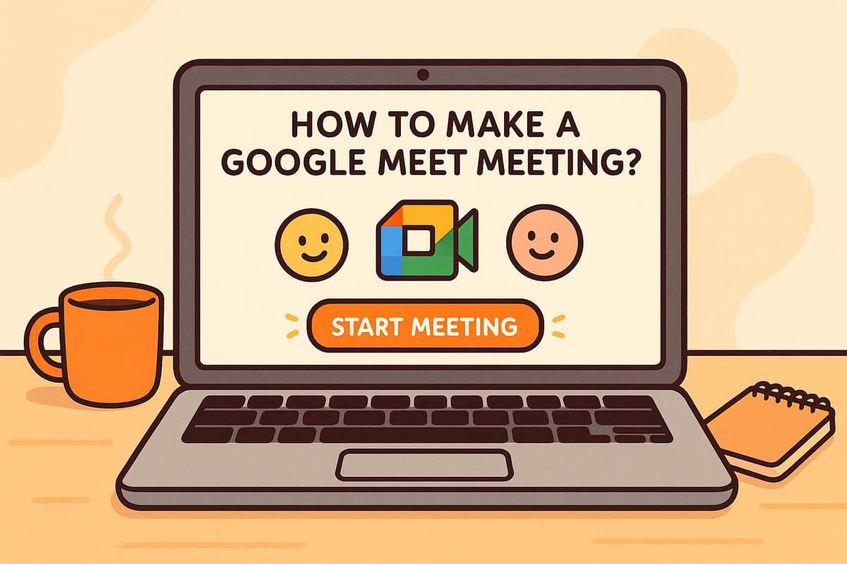 How to make a Google Meet meeting?