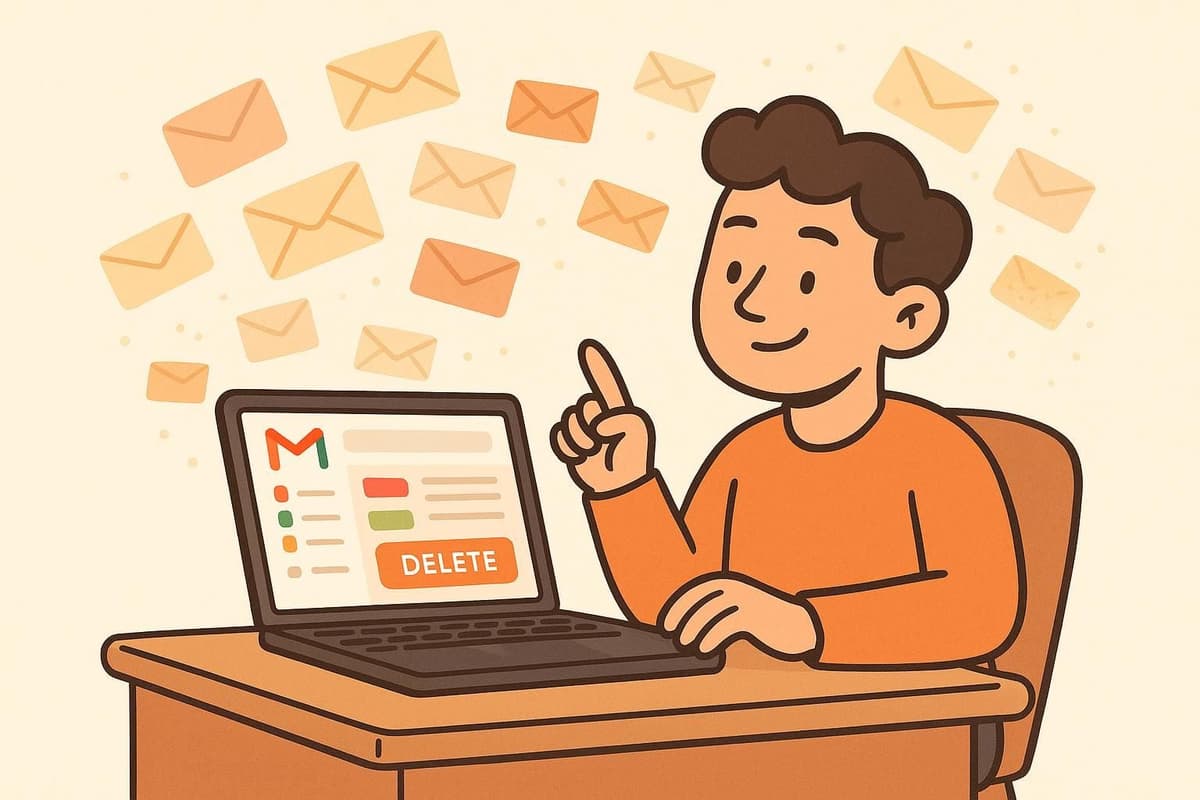 How to Mass Delete Emails in Gmail?