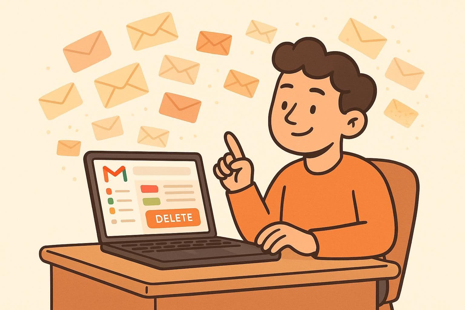 Como excluir e-mails em massa no Gmail?