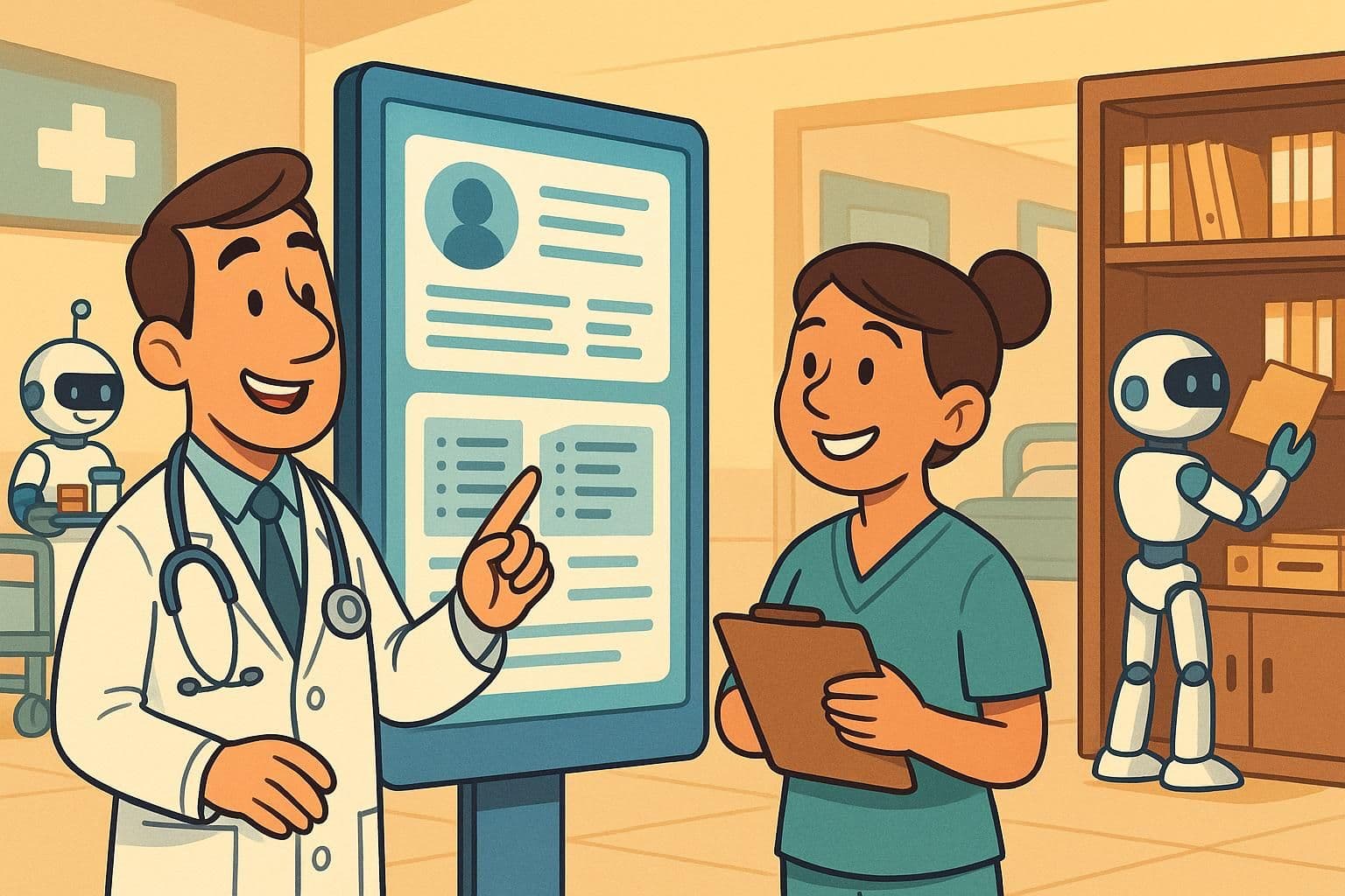 So nutzen Sie Automatisierung zur Verbesserung der Krankenhausprozesse