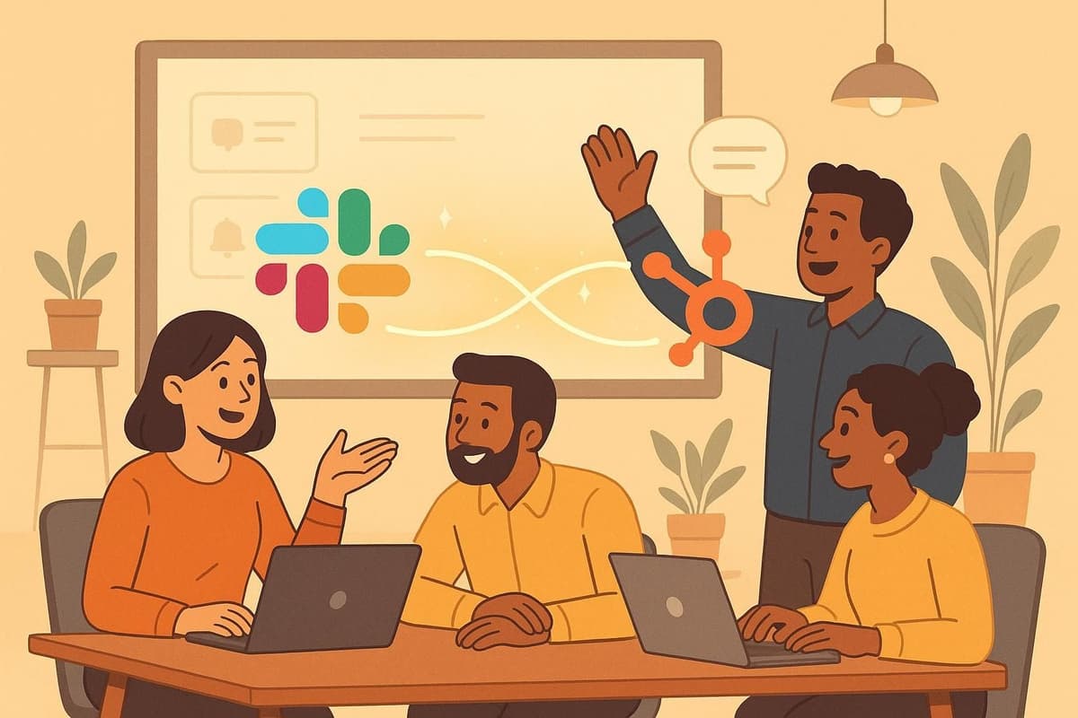 HubSpot and Slack Integration: Step-by-Step Guide to No-Code Team Collaboration Automation