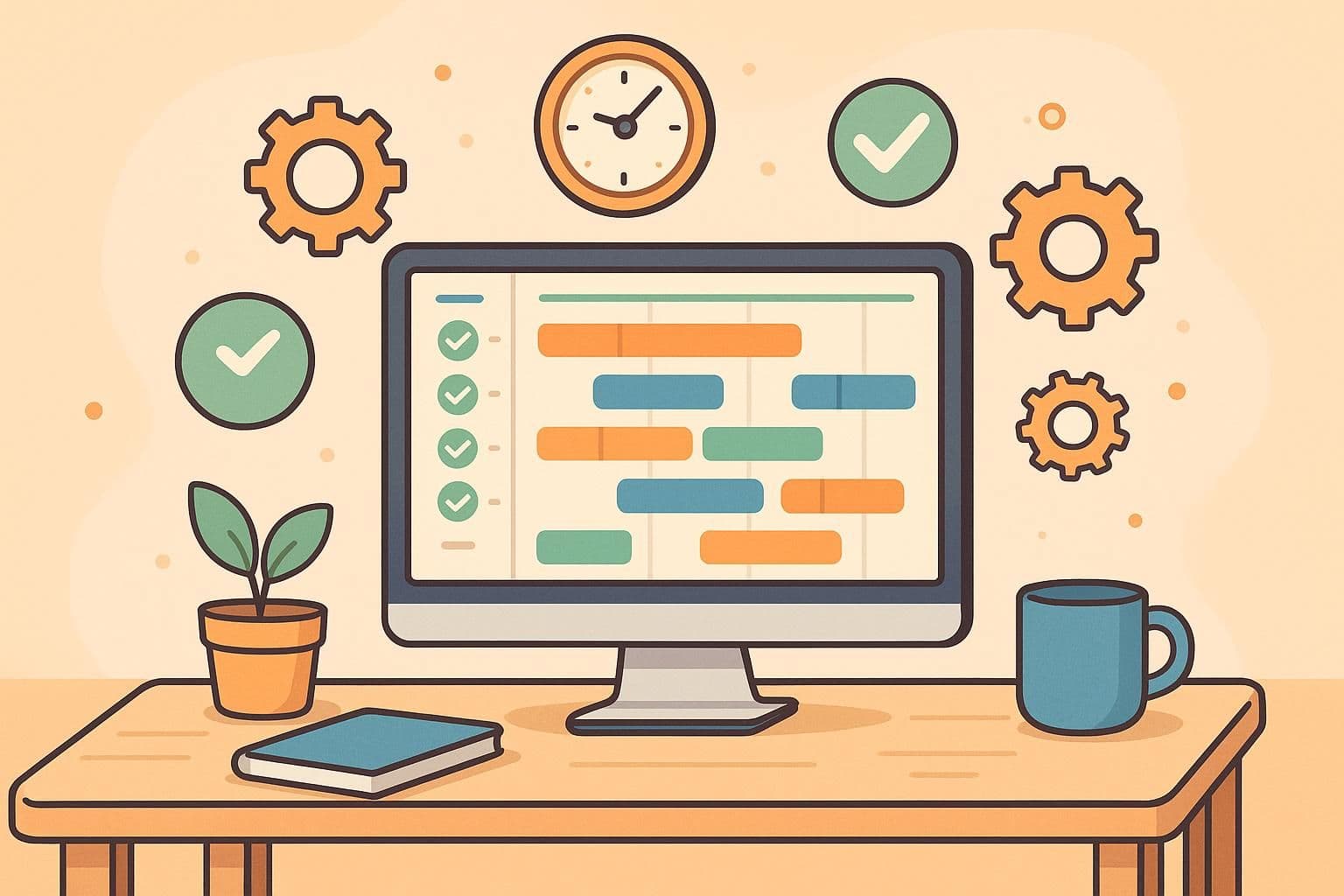 JavaScript Task Scheduling for Business Automation