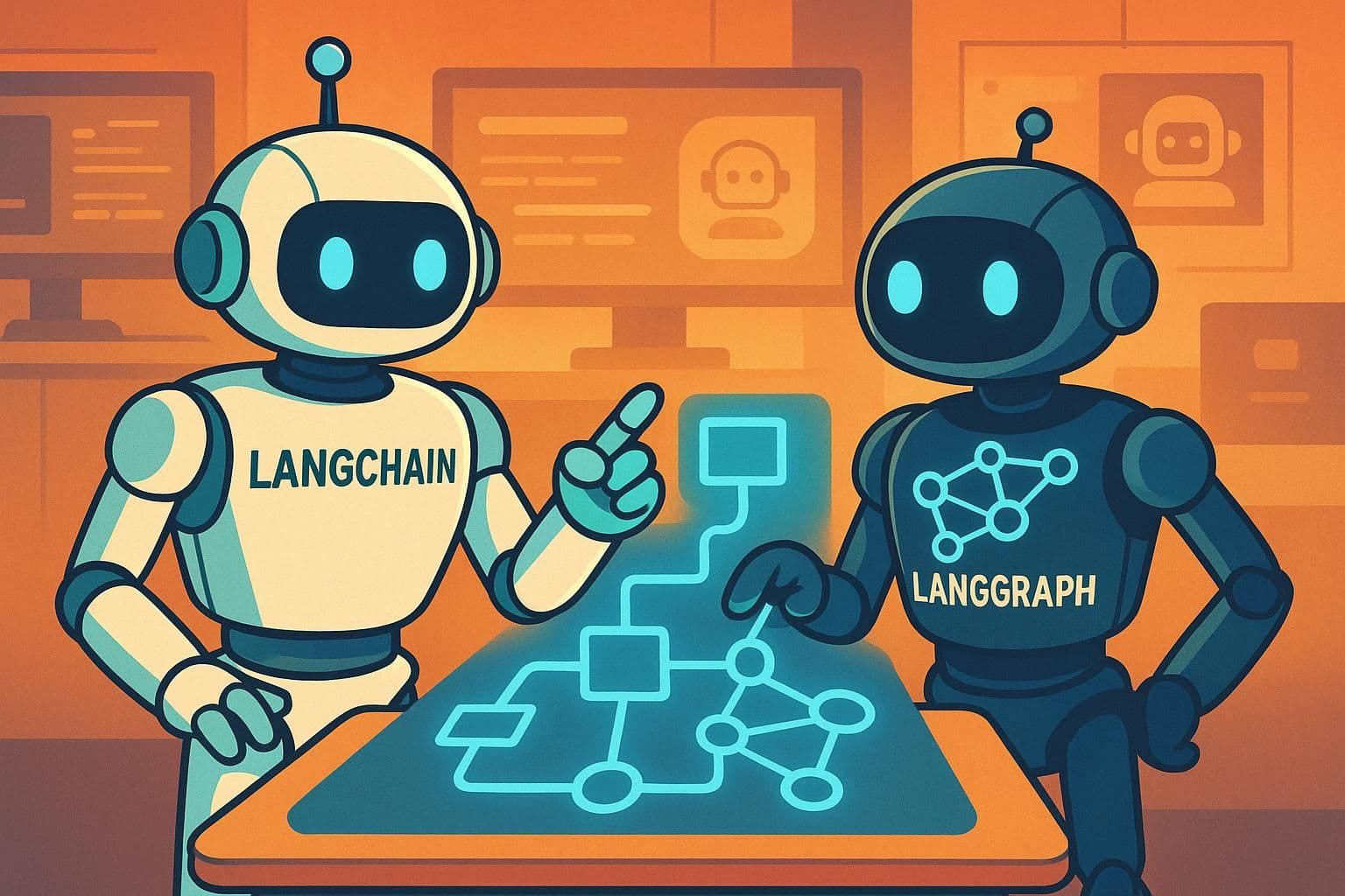 LangChain vs LangGraph: Complete Comparison Guide for Developers