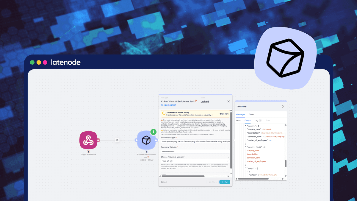 Meet Databar Waterfalls — the New Standard in Contact and Company Enrichment, Now on Latenode
