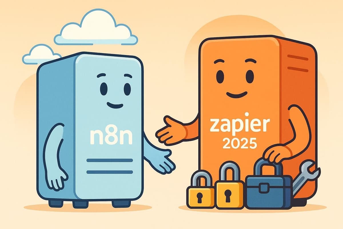 N8N vs Zapier 2025: Complete Platform Comparison + Hidden Costs Analysis
