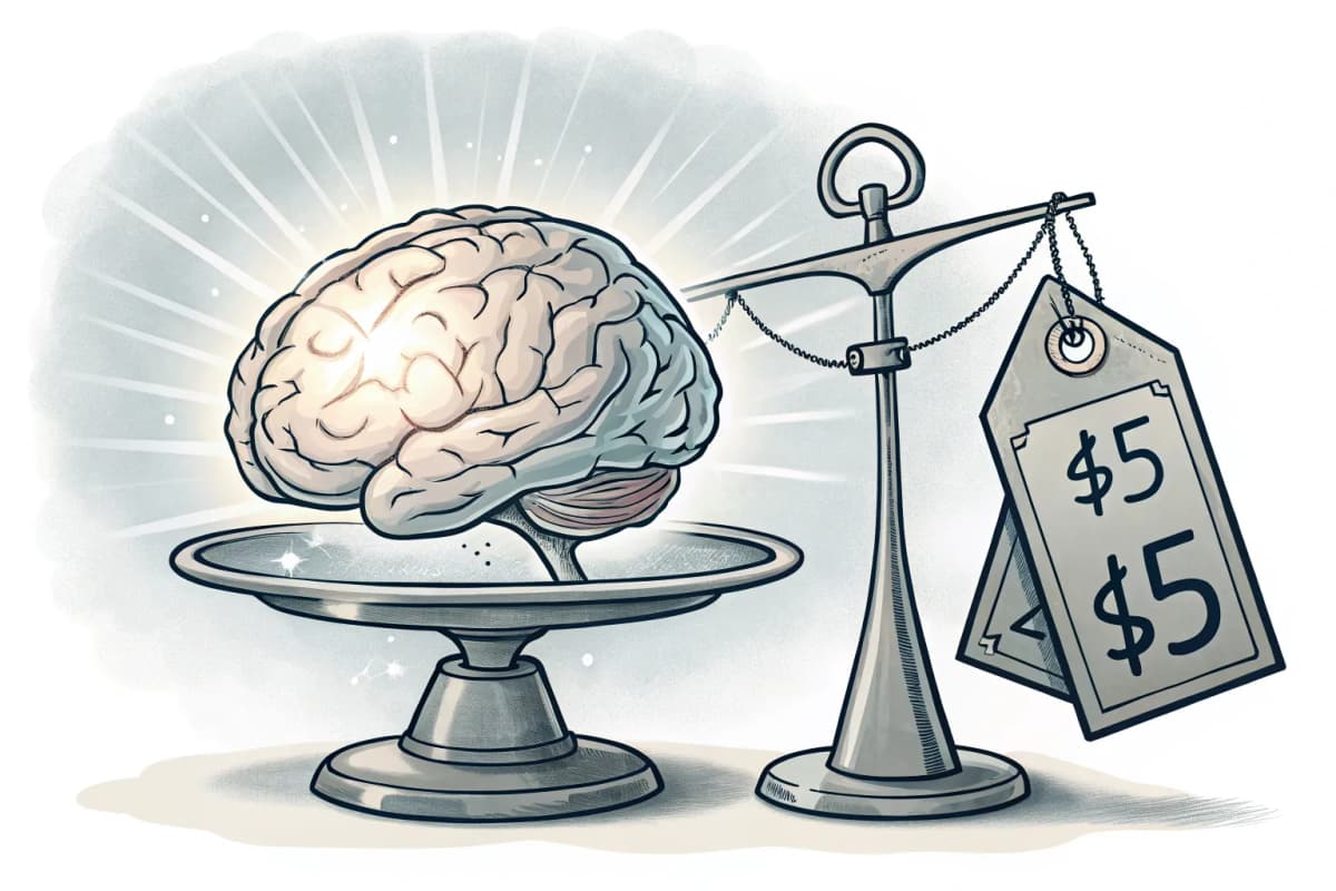 A stylized illustration of a red heart, symbolizing love and passion, with a vibrant green stem curving beneath it.