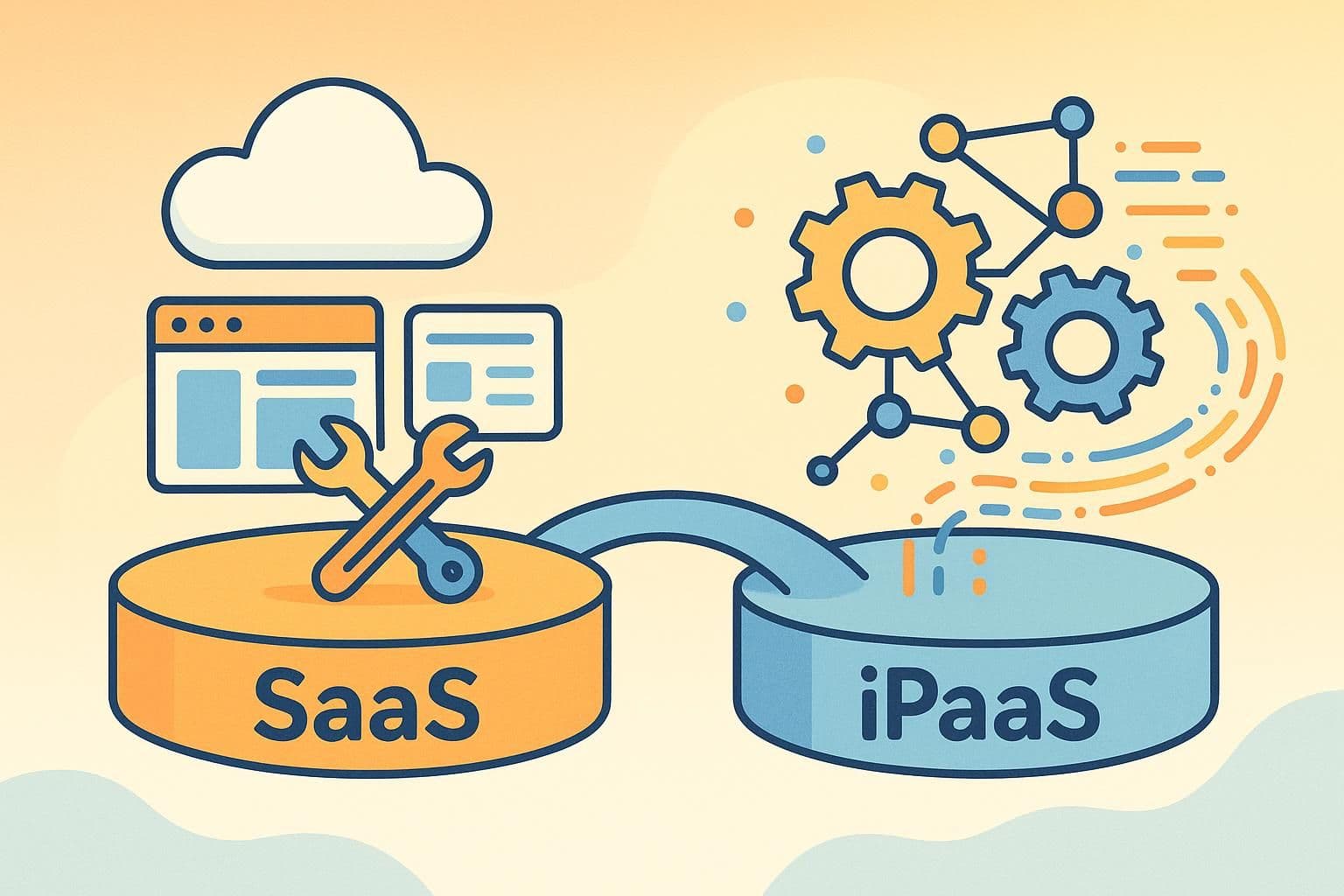SaaS vs iPaaS: Complete Comparison + When SaaS Companies Need Integration Platforms 2025