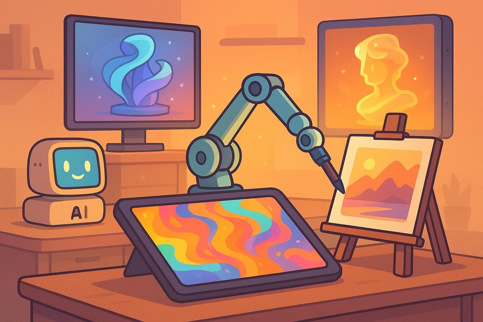 Os 20 melhores geradores de arte de IA em 2025