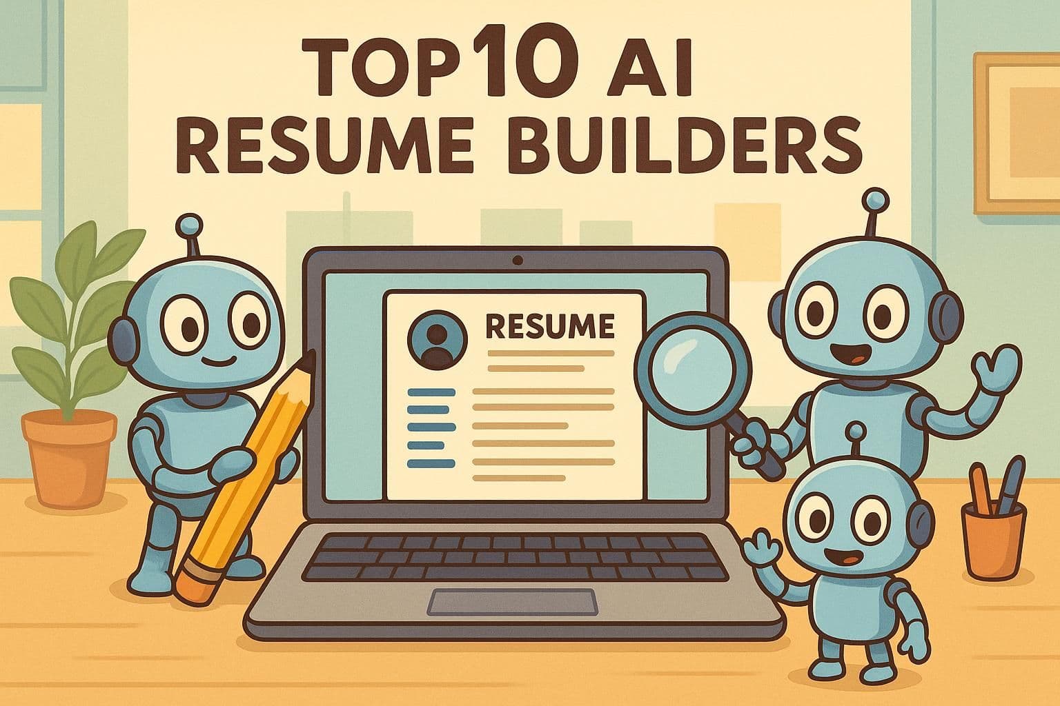 Top 10 AI Resume Builders