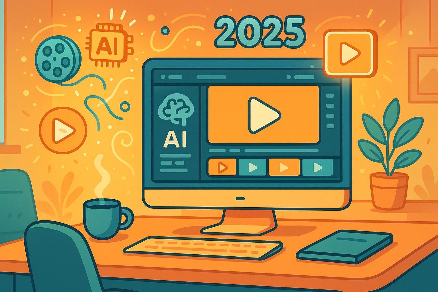 Los 10 mejores generadores de vídeo con IA de 2025